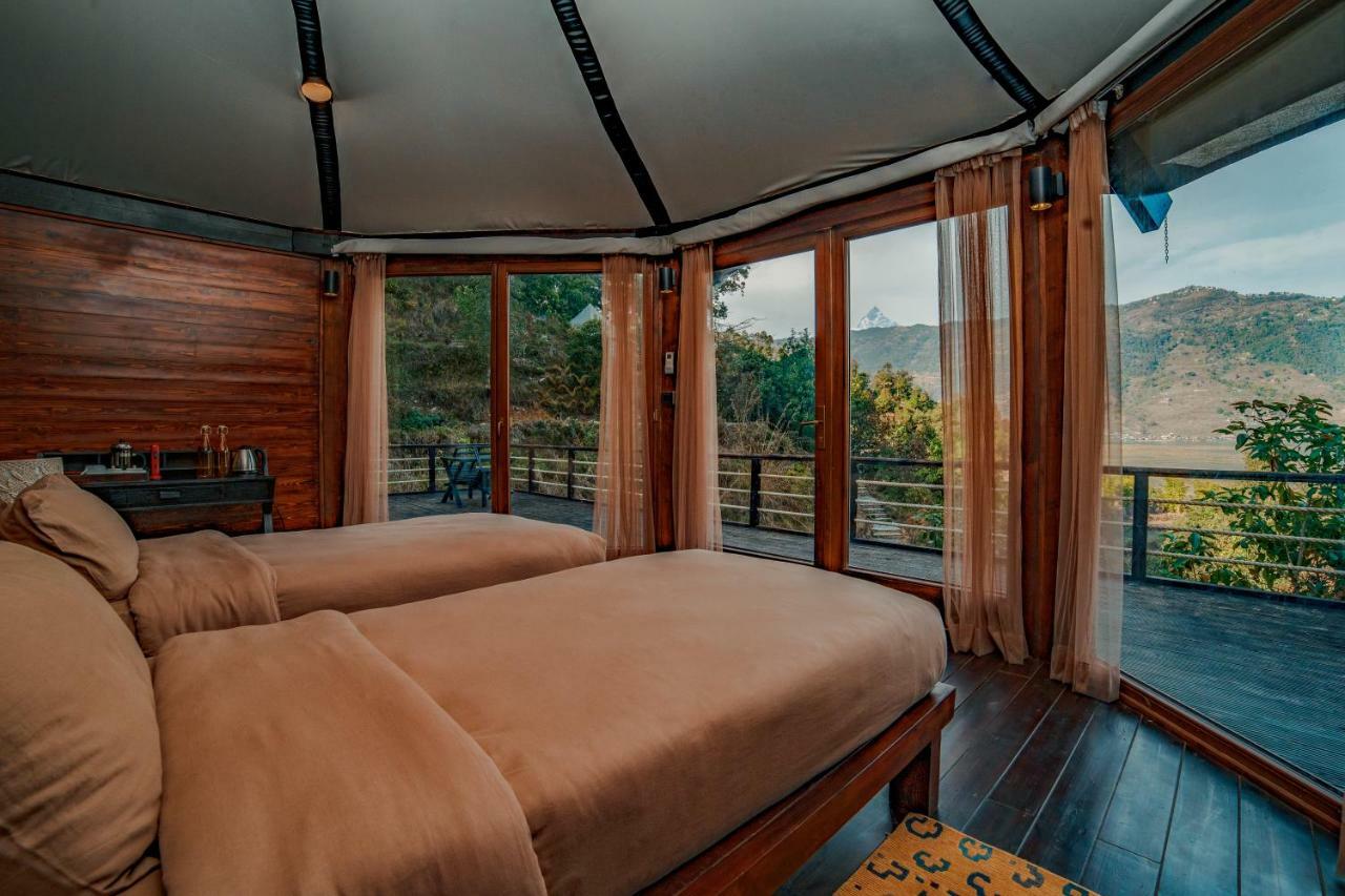 The Pavilions Himalayas Lake View Pokhara Exterior foto